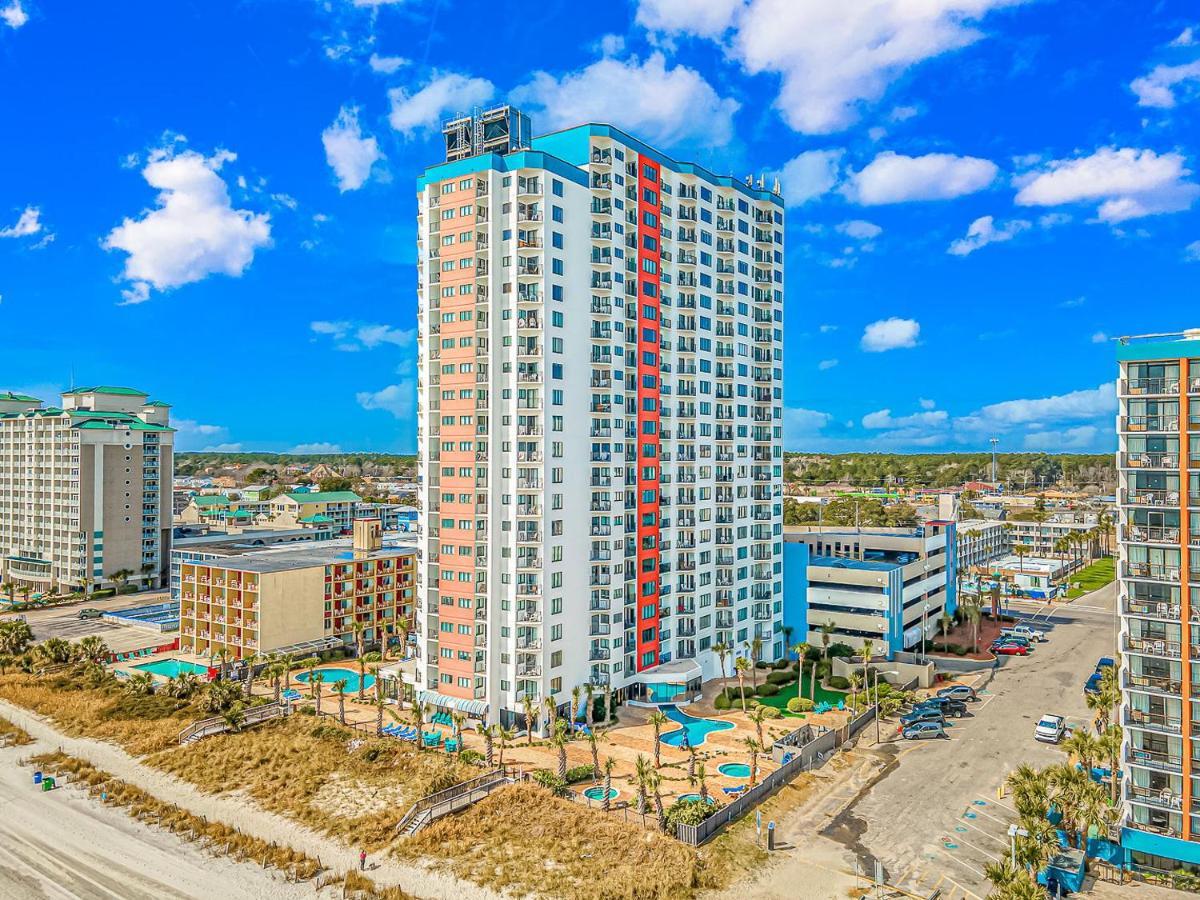 Ocean Front Studio With Amazing Views Palace Resort 1801 Sleeps 5 Guests Myrtle Beach Eksteriør billede